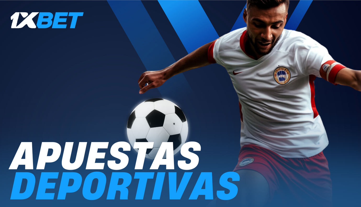 1xBet le permite realizar apuestas deportivas