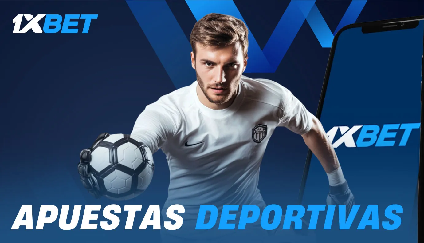 Puede realizar apuestas deportivas en la app 1xBet